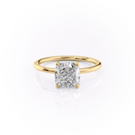 Cushion Cut Solitaire Ring