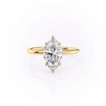 Marquise Cut Solitaire Ring
