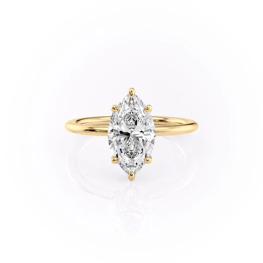Marquise Cut Solitaire Ring