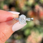 Oval Solitaire Engagement Ring