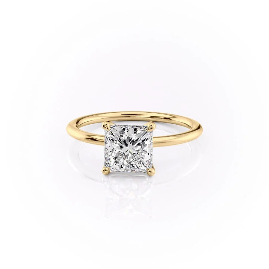 Princess Cut Solitaire Ring