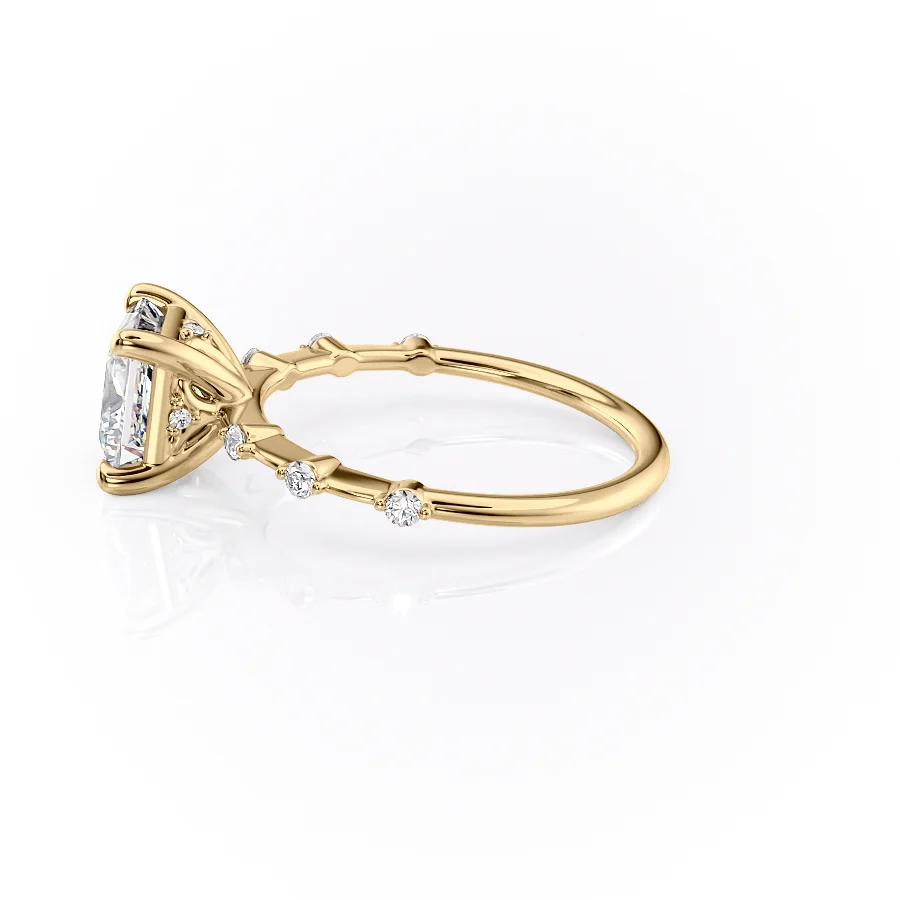 Petite Pavé Engagement Ring