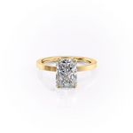 Radiant Cut Solitaire Ring