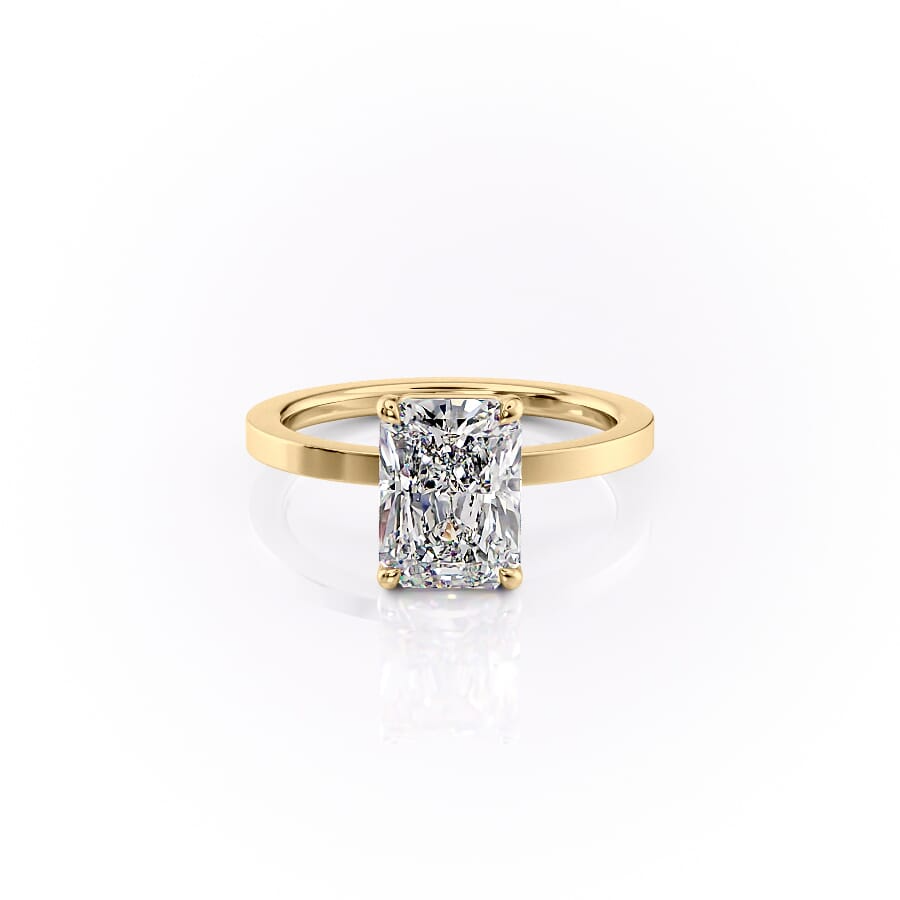 Radiant Cut Solitaire Ring