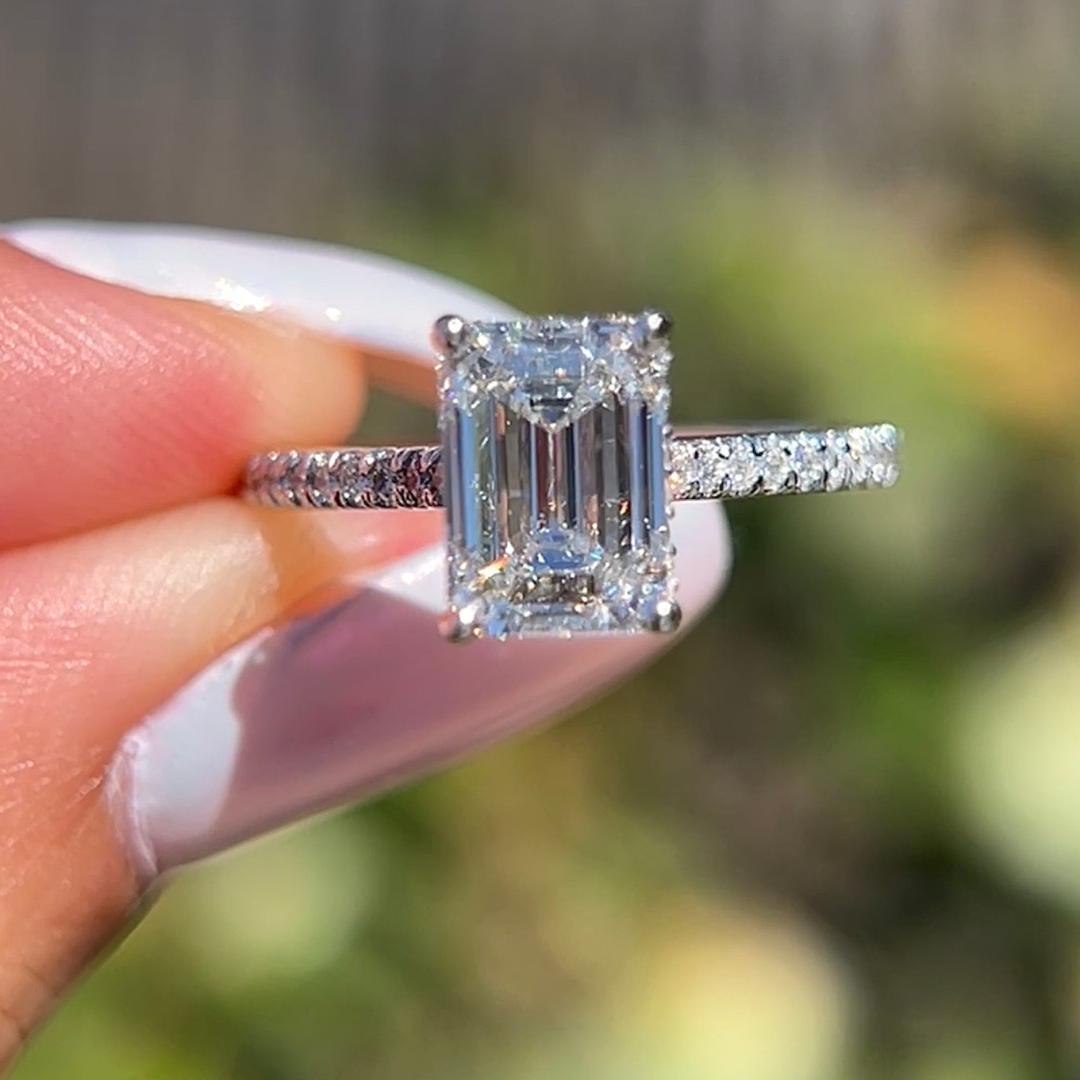 emerald engagement ring ideas