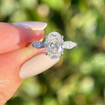 Three Stone Proposal Ring