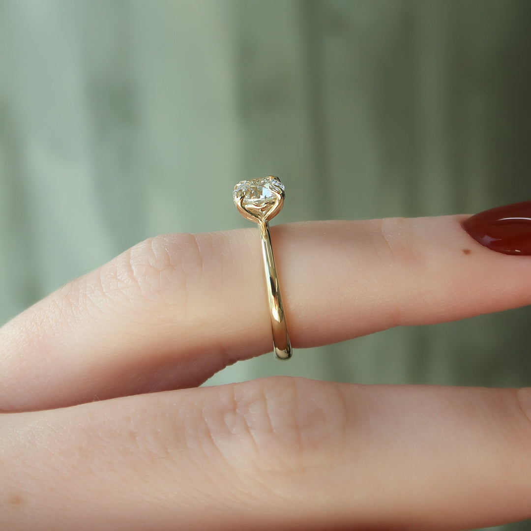 2 CT Round Brilliant Cut Solitaire Engagement Ring - Lab Grown Diamond