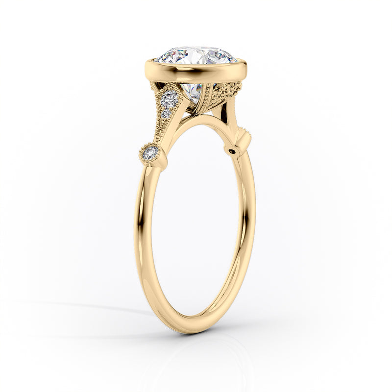 2 CT Marquise Cut Vintage Engagement Ring - Moissanite Diamond