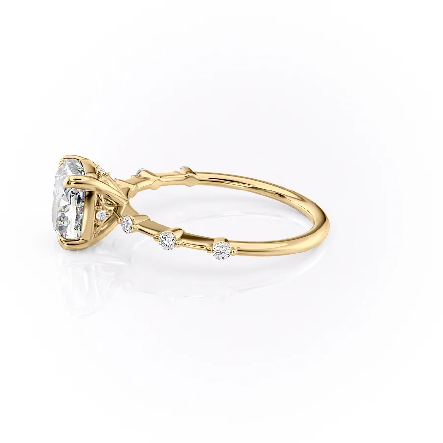Cushion Cut Solitaire Ring
