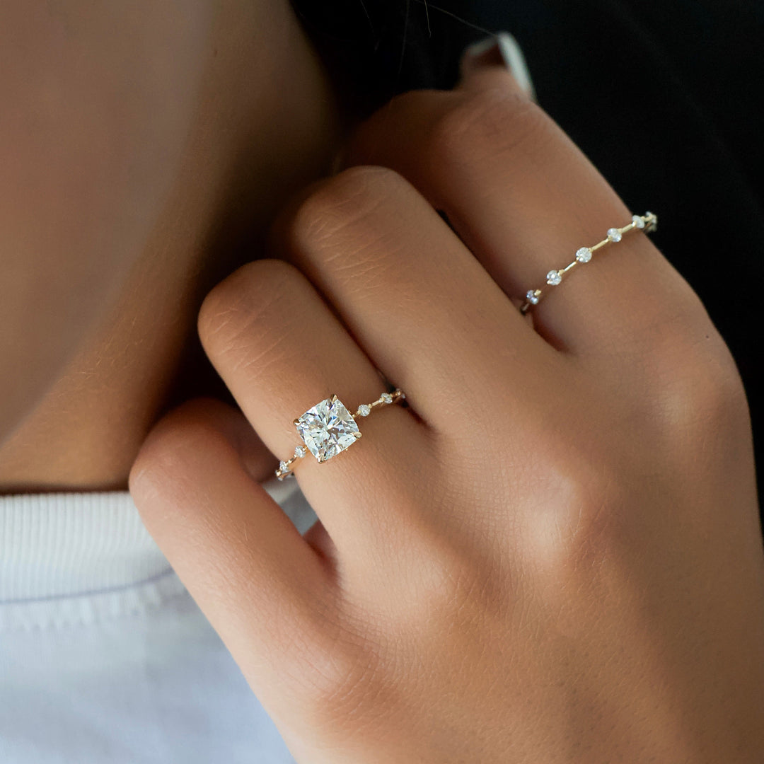 Cushion Cut Vintage Ring