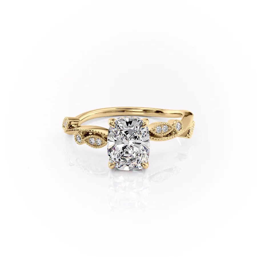 elongated cushion ring