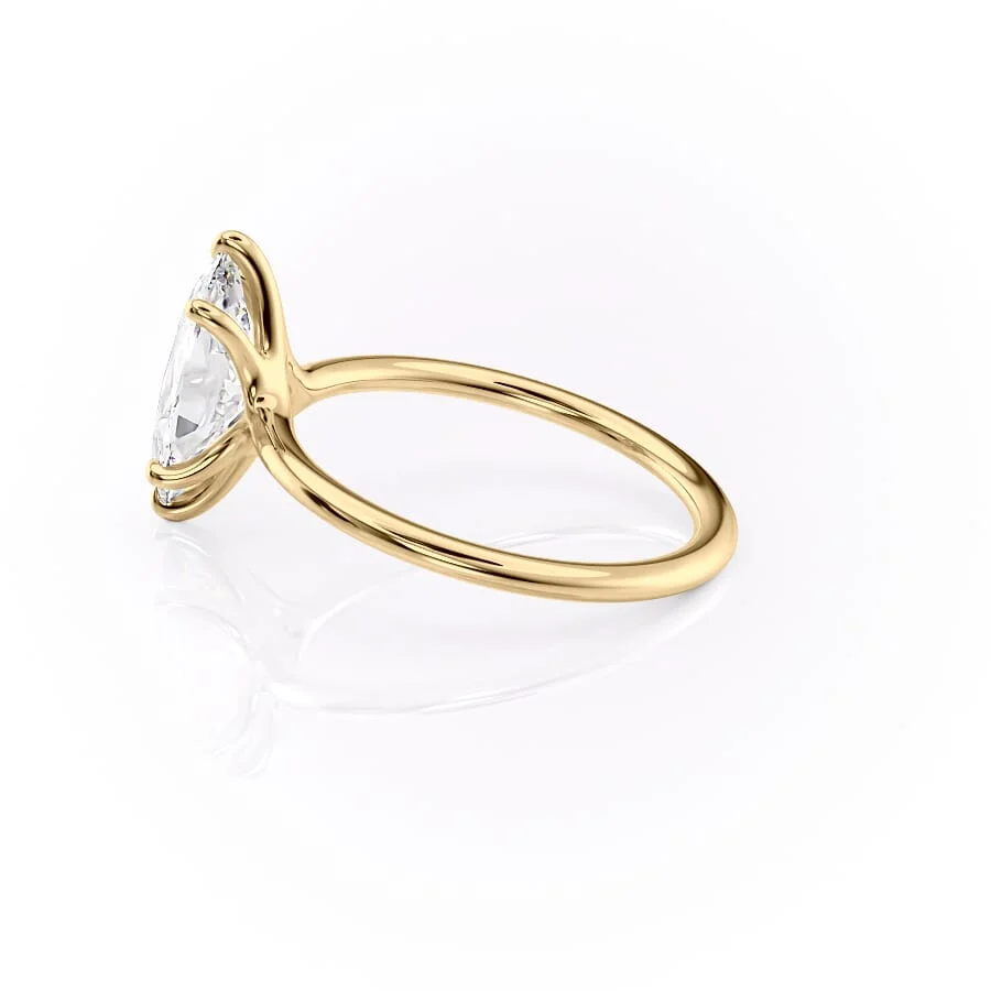 Marquise Cut Wedding Ring