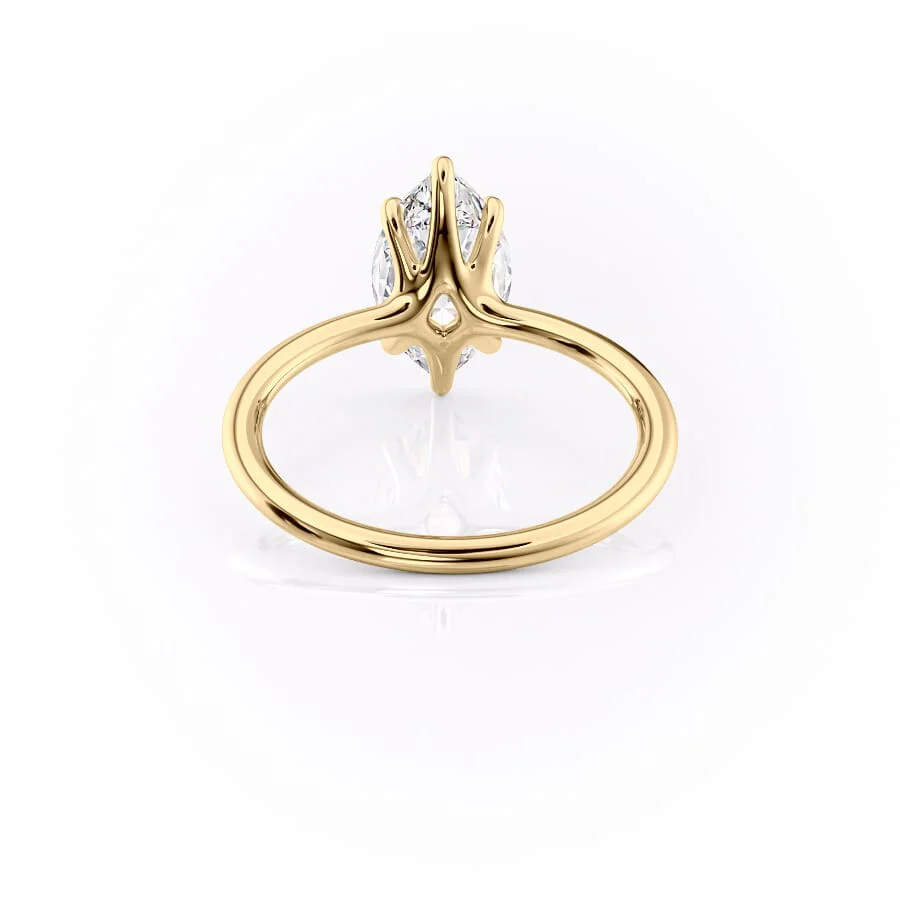 Marquise Cut Dainty Ring