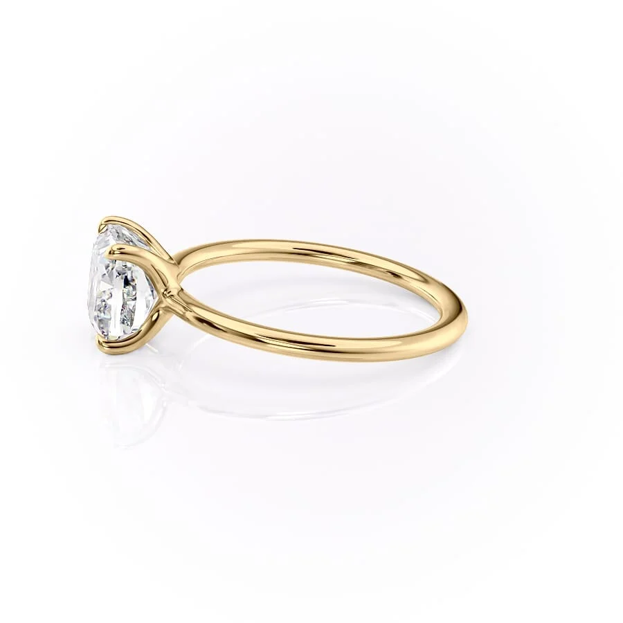 Cushion Cut Bridal Ring
