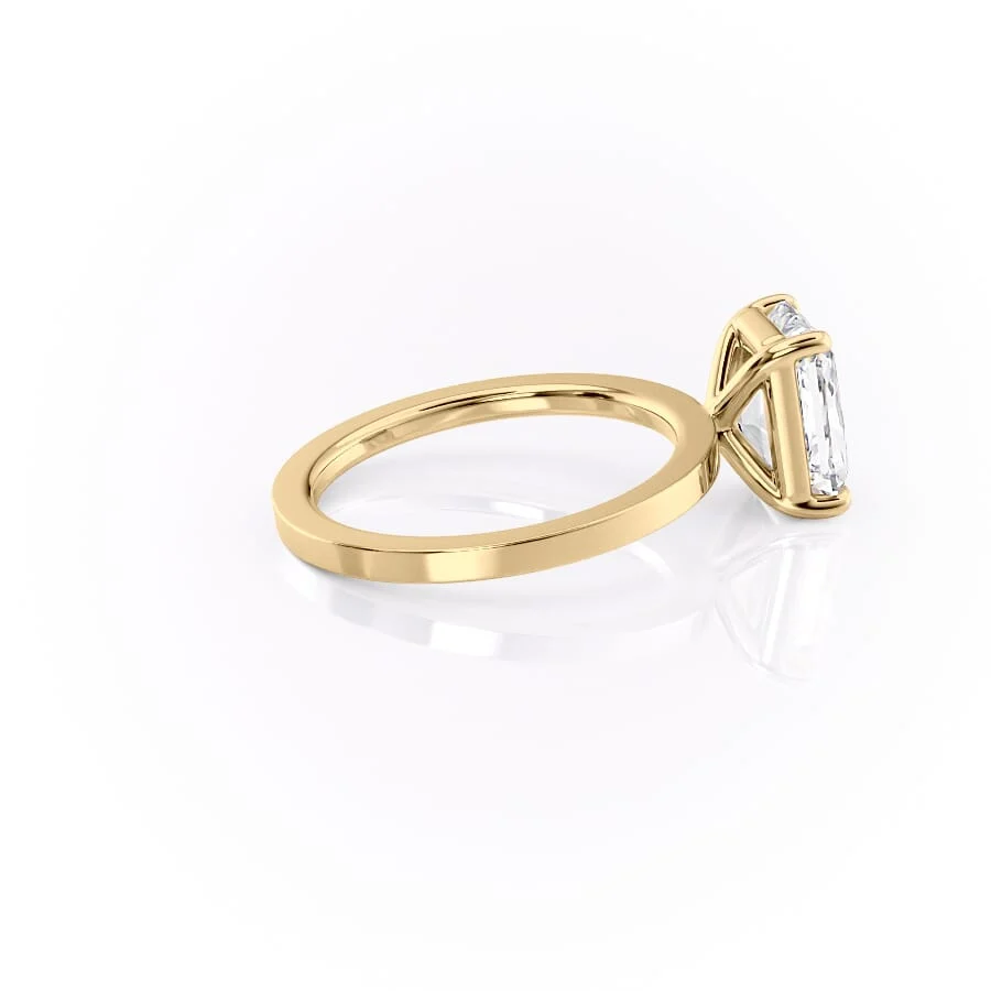 Radiant Moissanite Bridal Ring