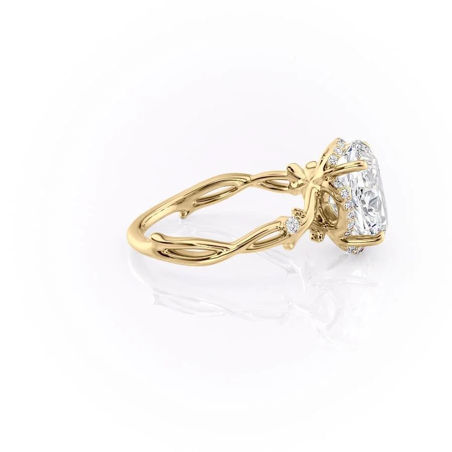 Moissanite Engagement Ring