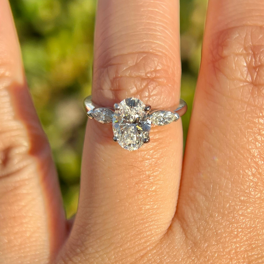 Luxury Lab Diamond Ring