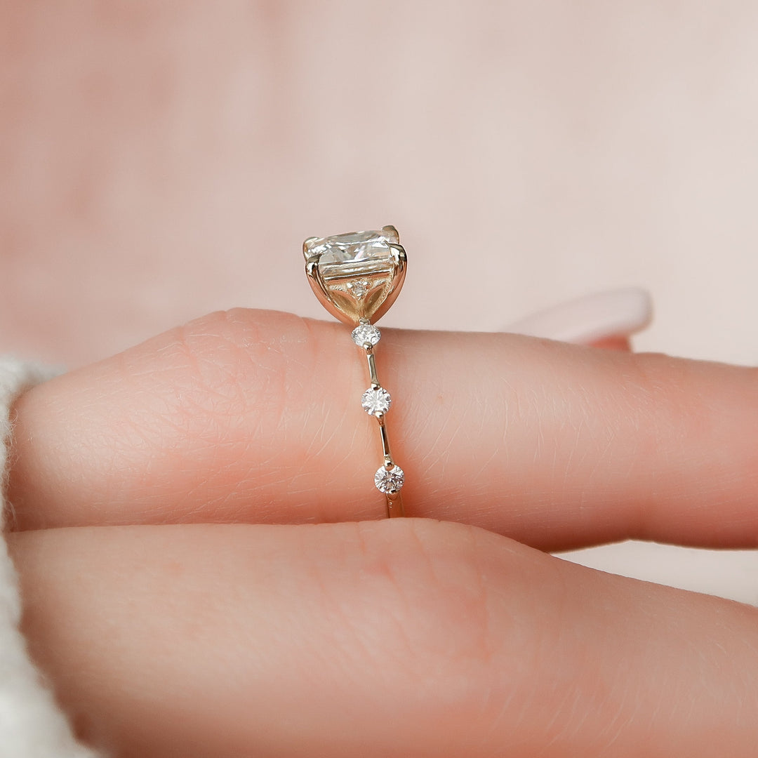 Princess Cut Solitaire Ring