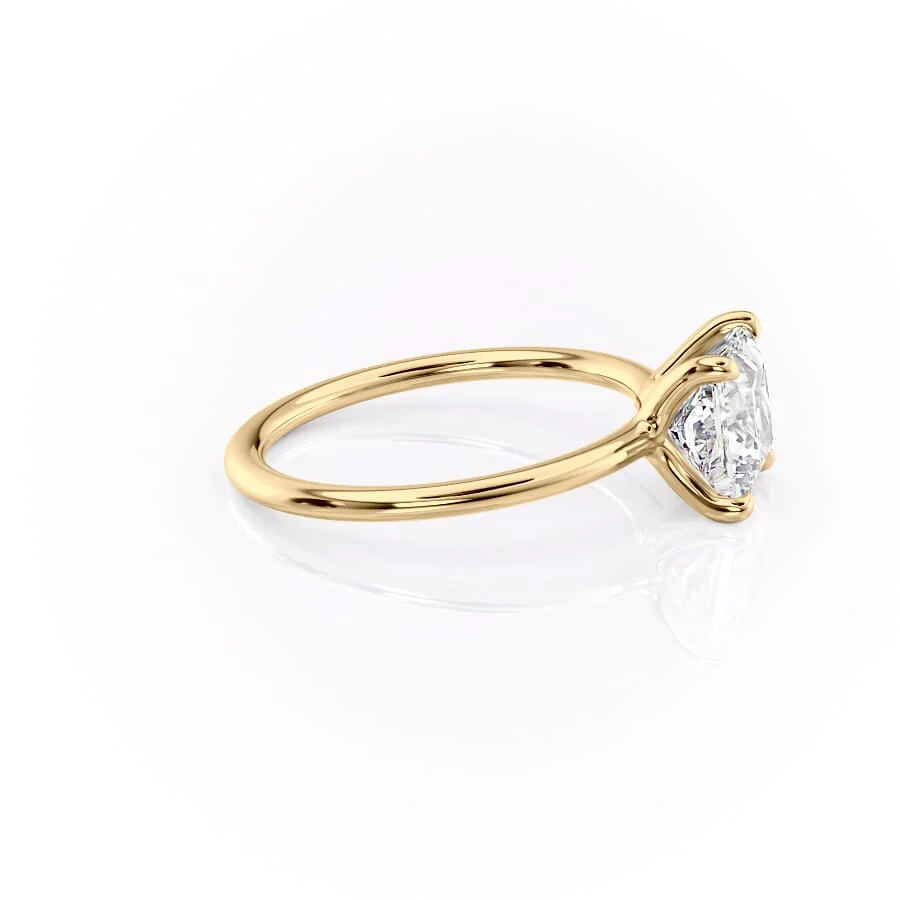 Princess Cut Minimalist Ring