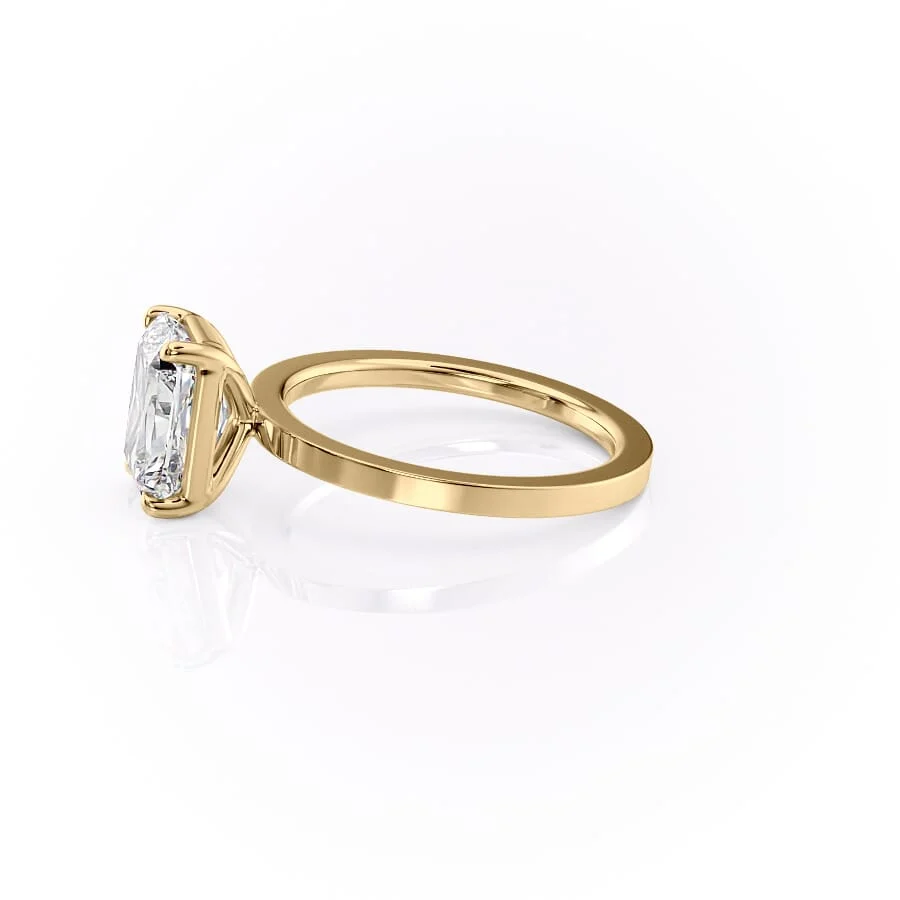 Radiant Cut Dainty Ring