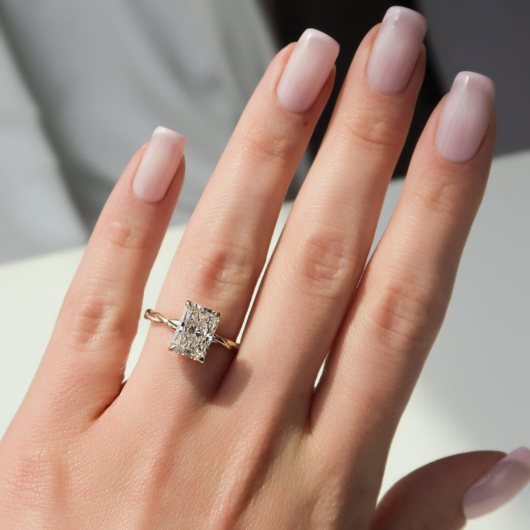 Radiant Cut Statement Ring