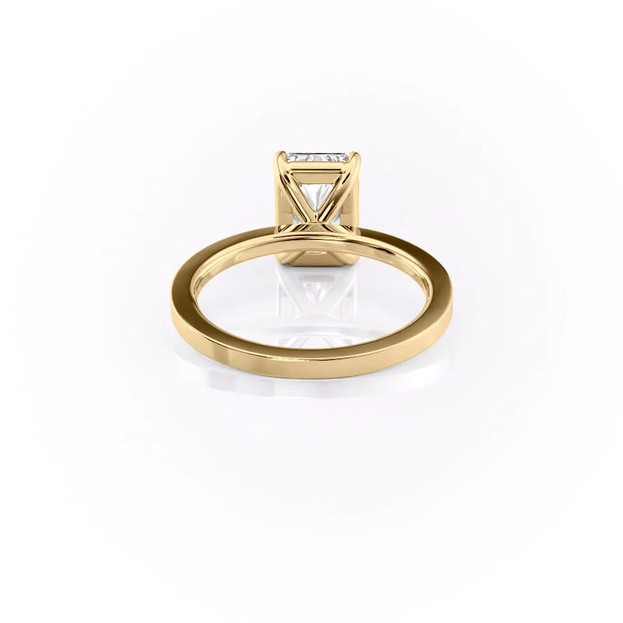Radiant Cut Wedding Ring