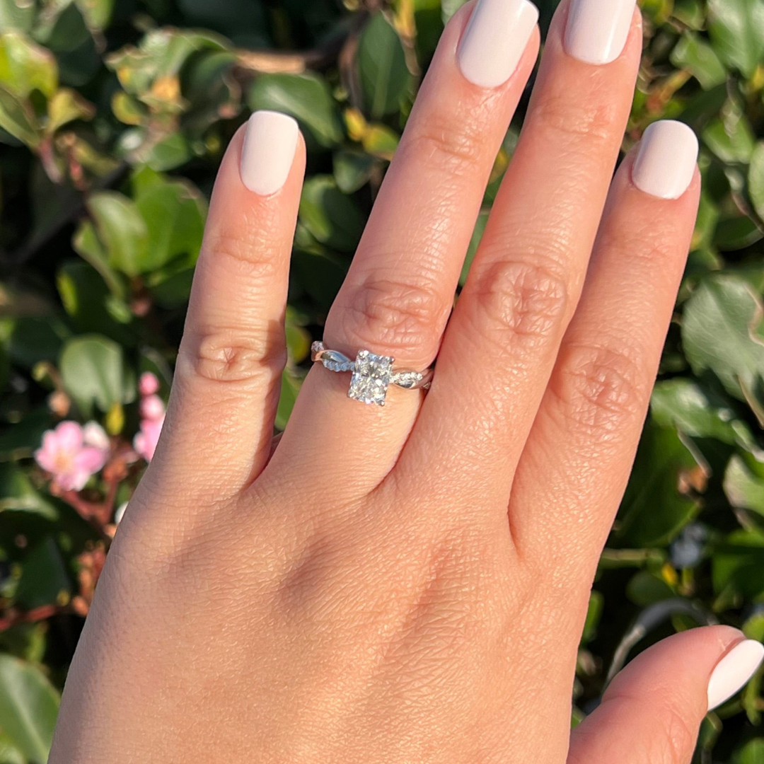 Luxury Lab Diamond Ring