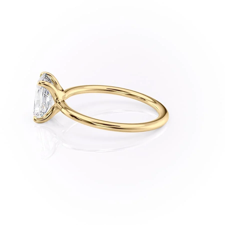 Radiant Cut Bridal Ring