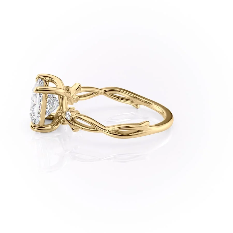 Princess Cut Nature Ring