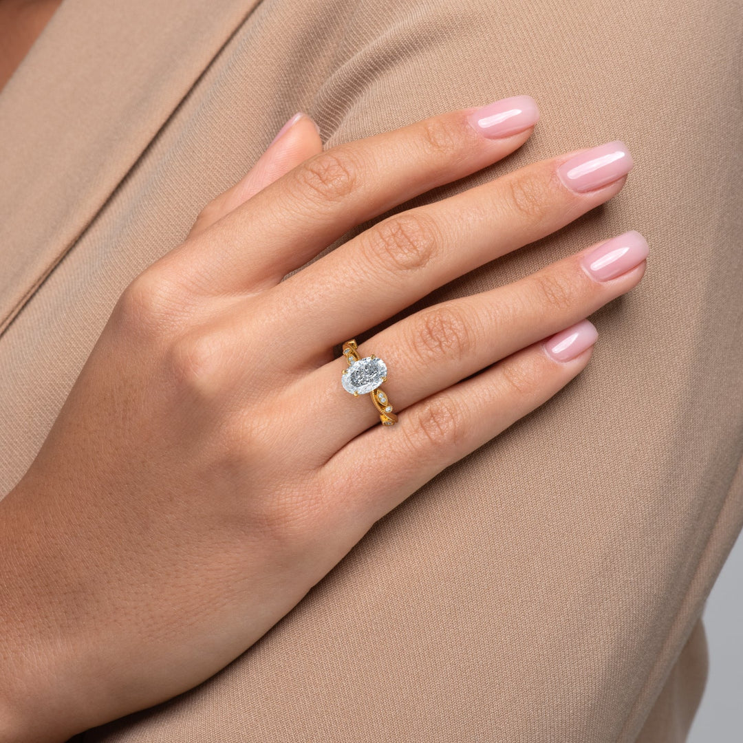 Lab Grown Diamond Engagement Ring