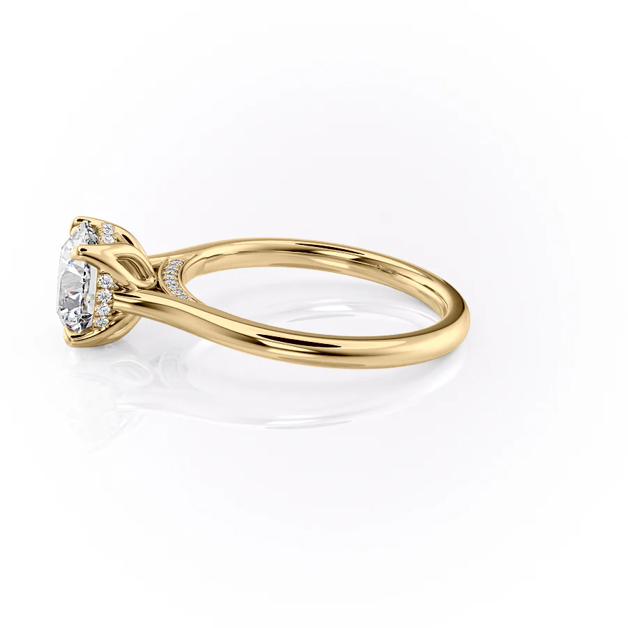 2 CT Round Cut Solitaire  Engagement Ring - Lab Grown Diamond