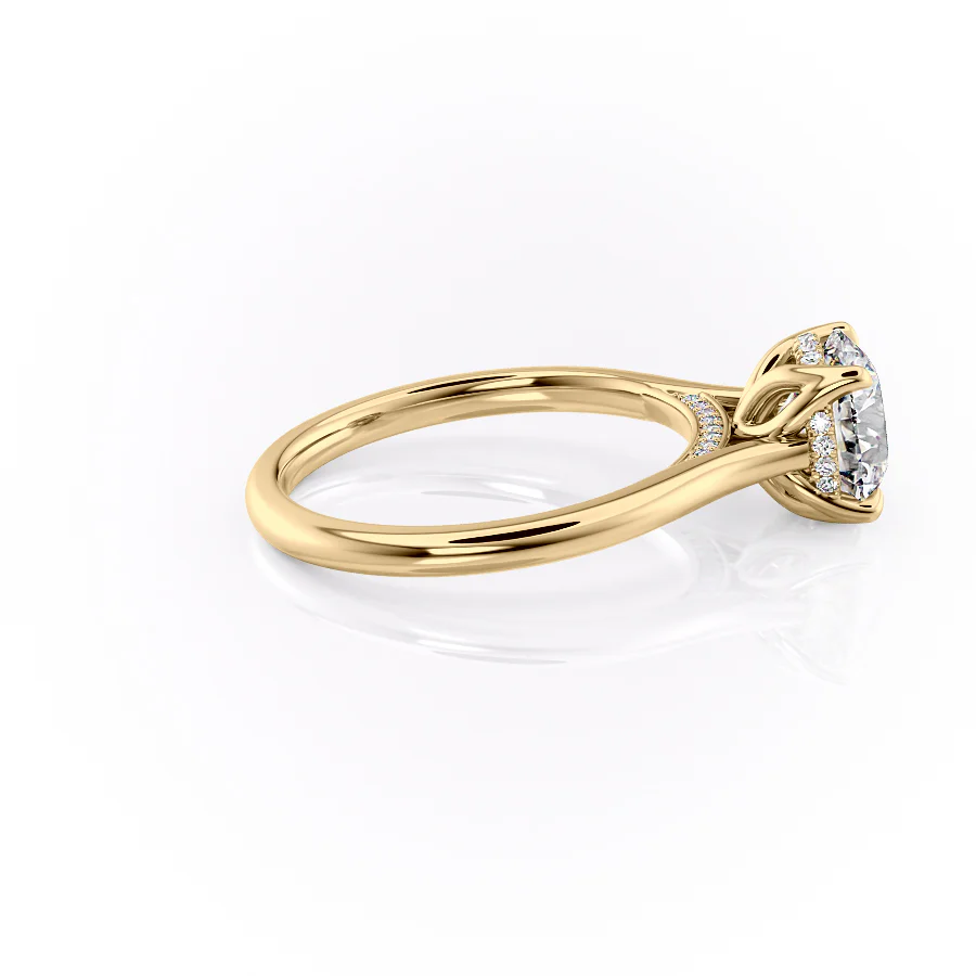 2 CT Round Cut Solitaire  Engagement Ring - Lab Grown Diamond