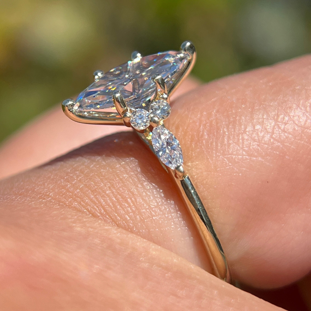 marquise engagement ring ideas