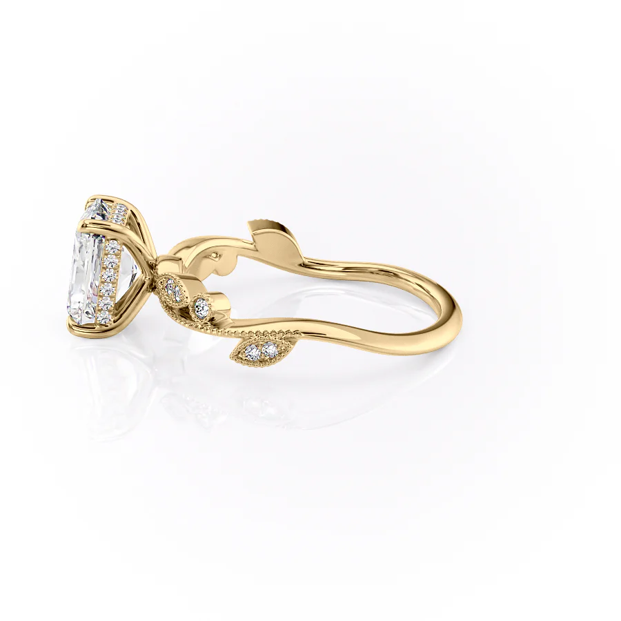 Lab grown diamond ring