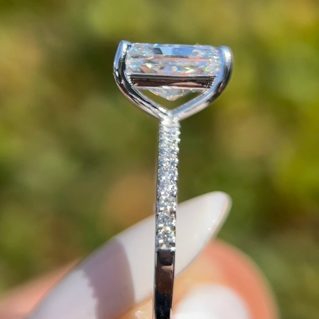 moissanite ring inspiration