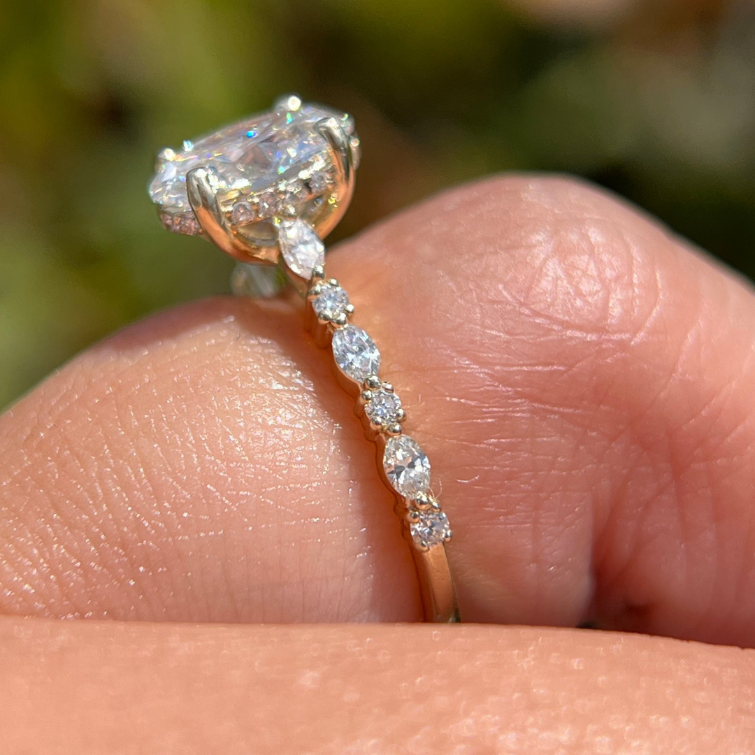 oval engagement ring ideas