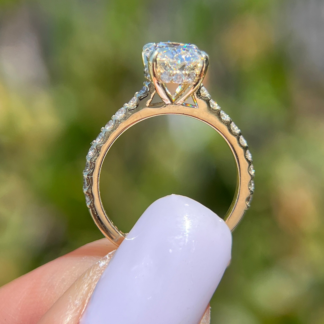 oval engagement ring ideas