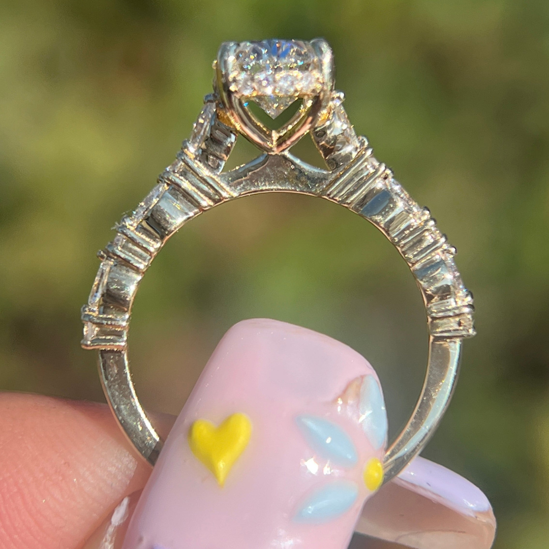 pavé engagement ring ideas