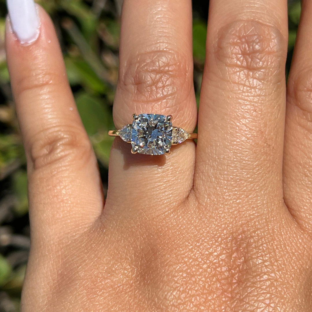 modern engagement rings