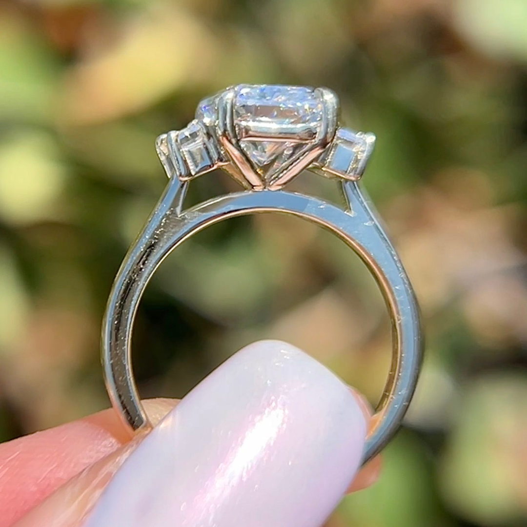 radiant engagement ring ideas